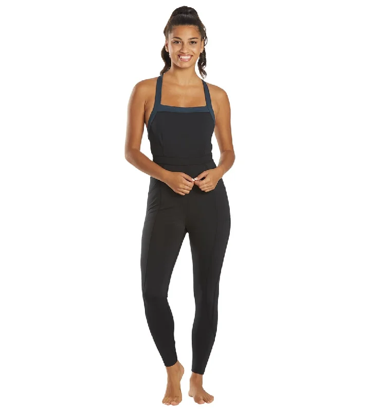 The Perfect Fit At The Perfect Price Free People Rebel Onesie Black/New Navy