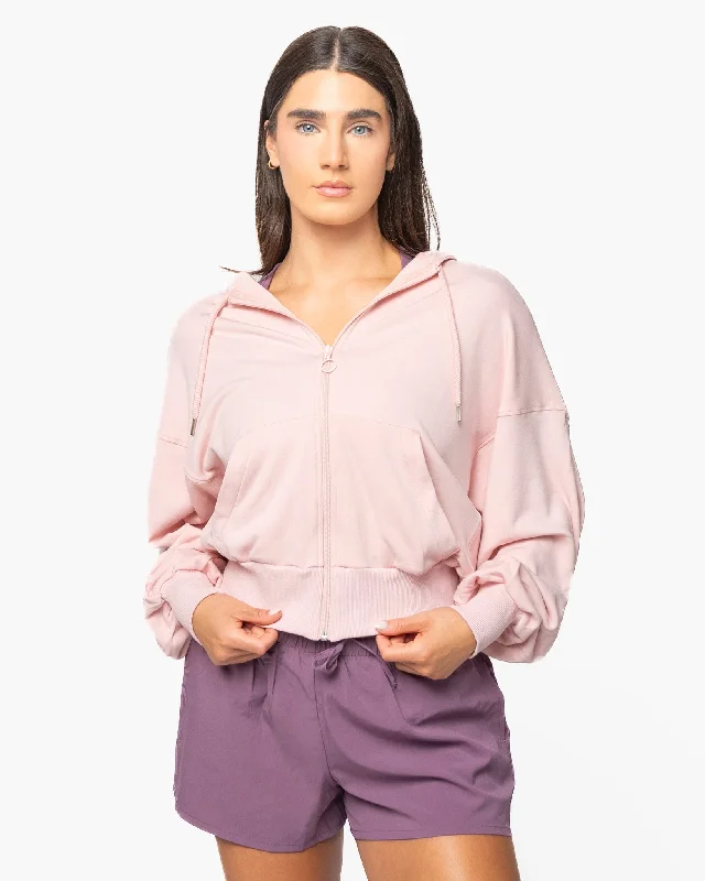 Gabi Zip Up - Pink Lemonade