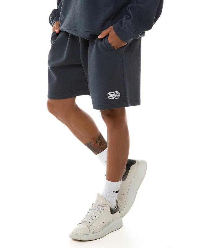 Limited-Time Sale On Stylish Yoga Apparel Global Athletics Shorts - Navy