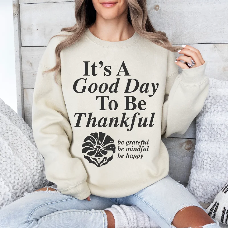 Ultimate Comfort And Style Now At Lower Prices Good Day to be Thankful • Sand Pullover Ultimate Comfort And Style Now At Lower Prices Good Day to be Thankful • Sand Pullover
