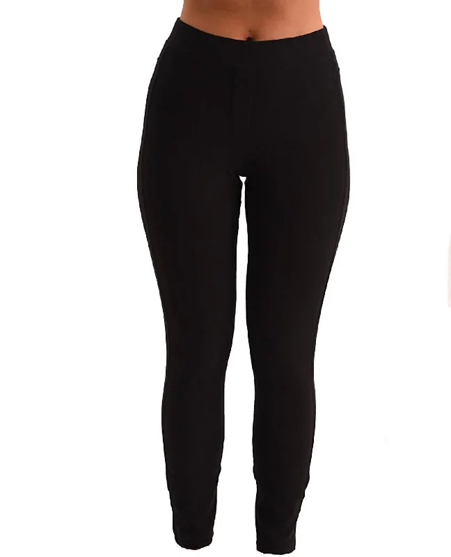 High Rise Jegging In Black