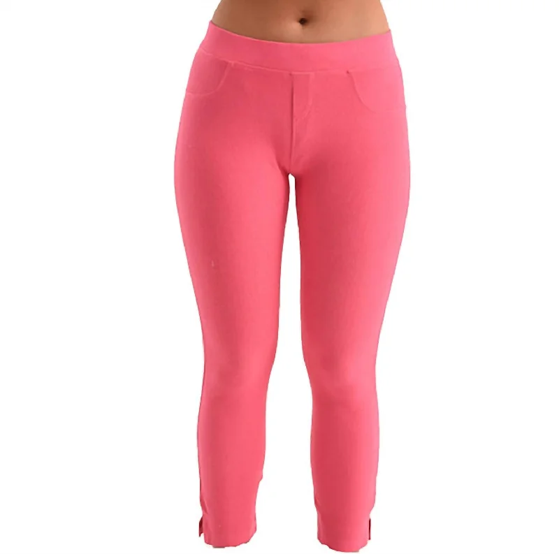 Move Freely With Premium Yoga Clothes At Great Prices High Rise Jegging In Fuchsia