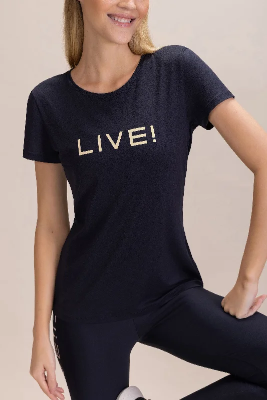 Limited-Time Sale On Stylish Yoga Apparel Icon Reflex Comfort T-Shirt
