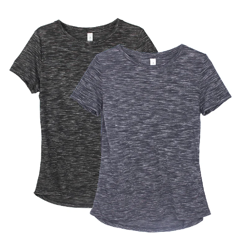 Soft, Stretchy, And Super Affordable Yoga Wear icyzone Workout Shirts for Women - Yoga Tops Gym Clothes Running Exercise Athletic T-Shirts for Women Soft, Stretchy, And Super Affordable Yoga Wear icyzone Workout Shirts for Women - Yoga Tops Gym Clothes Running Exercise Athletic T-Shirts for Women