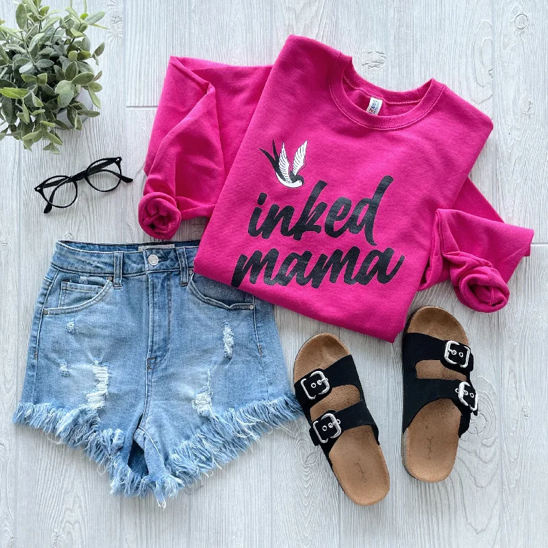 The Best Yoga Wear At The Best Prices Inked Mama • Pink Sweatshirt