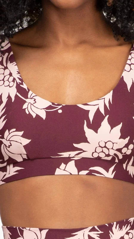Unbeatable Deals On Breathable Yoga Apparel Kabuki Daisy Bra In Floral