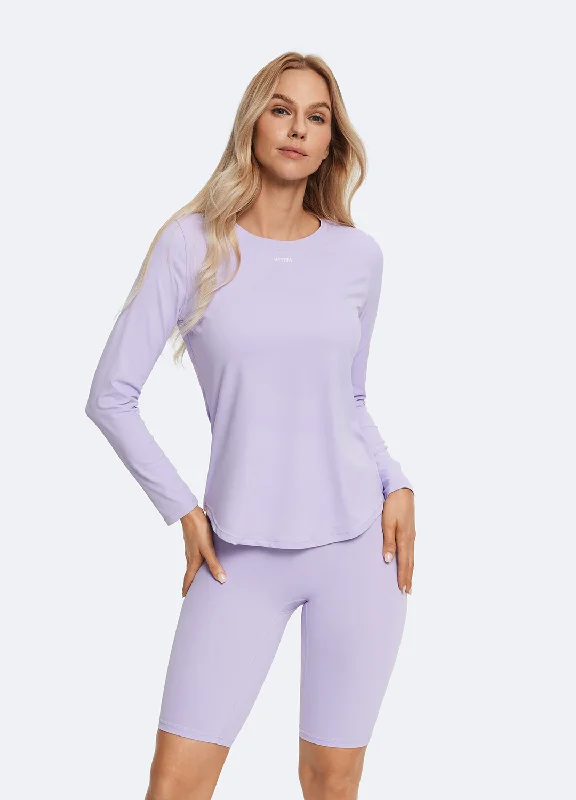 Enhance Your Flow With Stylish Yoga Wear At Great Prices Lavender Long Sleeve
