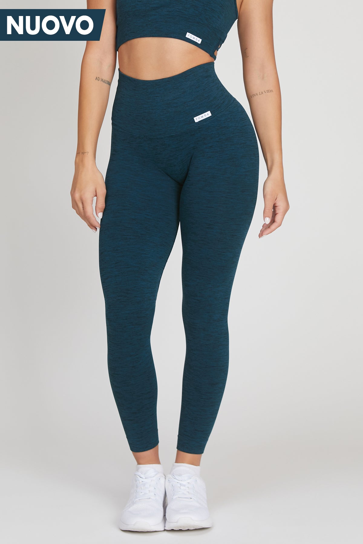 Leggings Pulsar Blu Petrolio