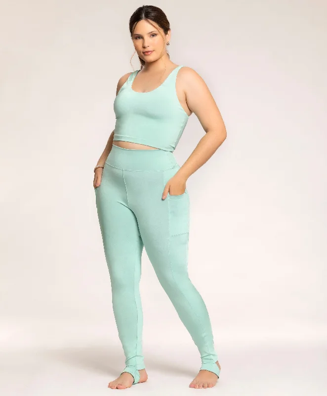 Flow In Comfort With Stylish Discounts Lovely Crop Top Candy Green