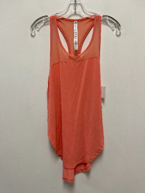 Orange Athletic Tank Top Zobha, Size S