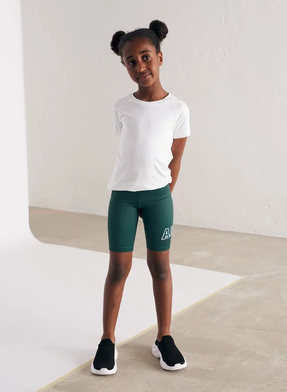 Your Practice Deserves The Best—At Better Prices Pine Green Mini Biker Shorts