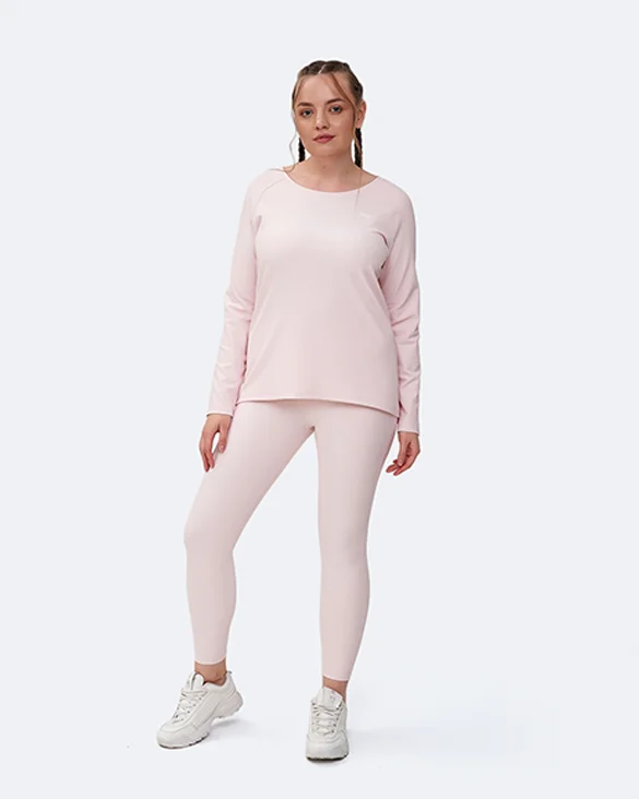 High-Quality Yoga Clothing At Budget-Friendly Prices Pink Vanilla Long Sleeve