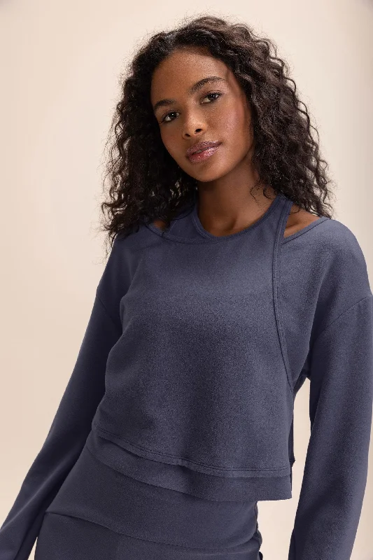 Your Yoga Wardrobe, Upgraded For Less Posh Sweatshirt