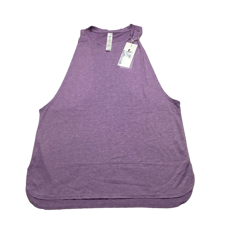 Purple Athletic Tank Top Clothes Mentor, Size M