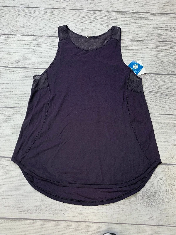 Purple Athletic Tank Top Lululemon, Size S