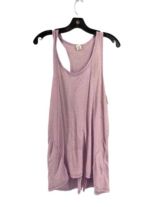 Purple Athletic Tank Top Xersion, Size Xl