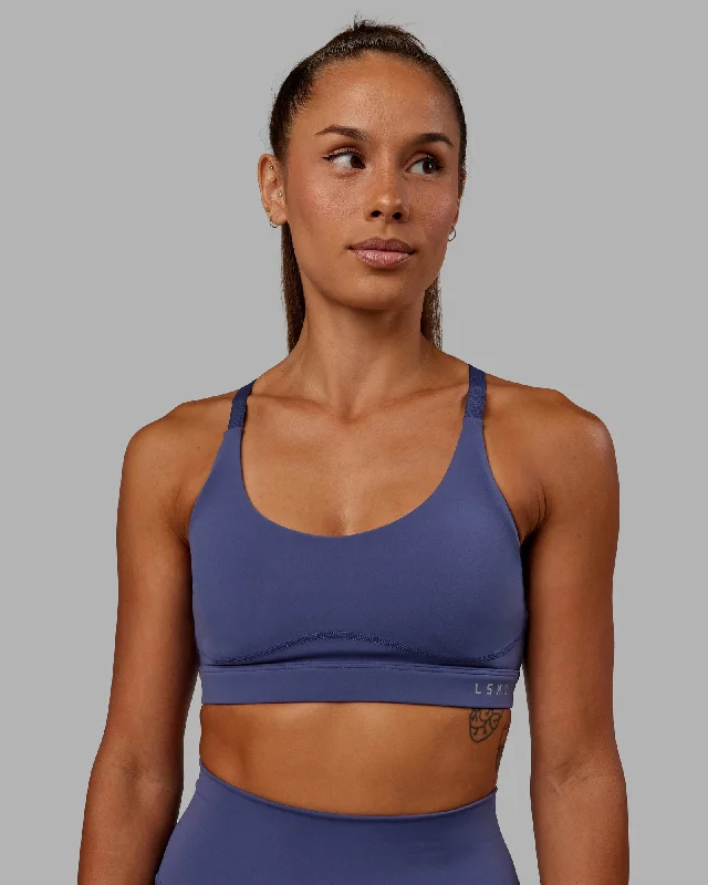 Your Go-To Yoga Outfits Now More Affordable Rapid Sports Bra - Future Dusk