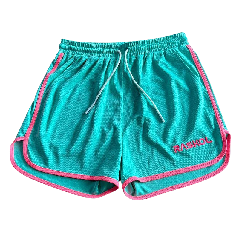 Flow In Comfort With Stylish Discounts RASKOL ELECTRIC TEAL Classic Shorts (LIMITED EDITION) Flow In Comfort With Stylish Discounts RASKOL ELECTRIC TEAL Classic Shorts (LIMITED EDITION)