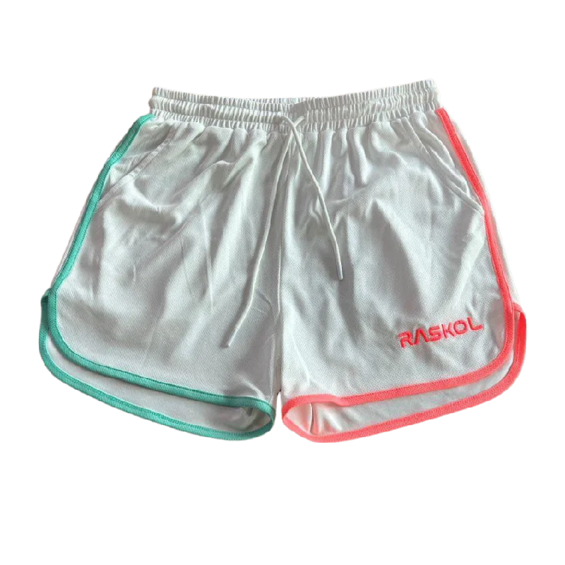 Premium Yoga Wear At Special Discounts RASKOL MIAMI WHITE Classic Shorts (LIMITED EDITION) Premium Yoga Wear At Special Discounts RASKOL MIAMI WHITE Classic Shorts (LIMITED EDITION)