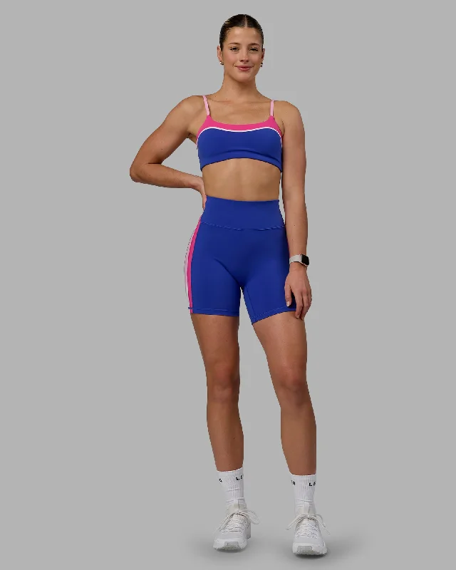 The Best Yoga Clothing At The Best Prices Revitalise Mid-Length Shorts - Power Cobalt-Fuchsia Pink The Best Yoga Clothing At The Best Prices Revitalise Mid-Length Shorts - Power Cobalt-Fuchsia Pink