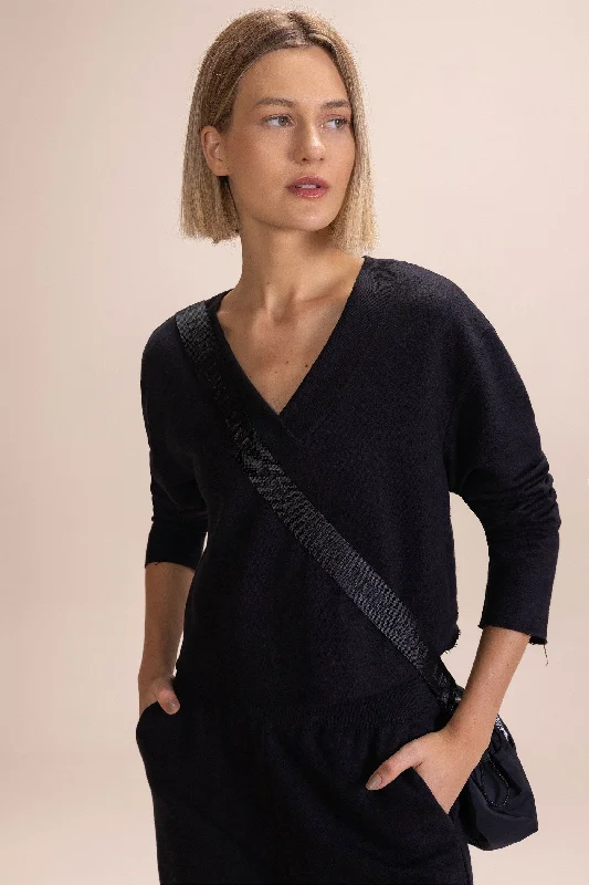 Elevate Your Style And Practice For Less Rino Stone Cropped Sweatshirt