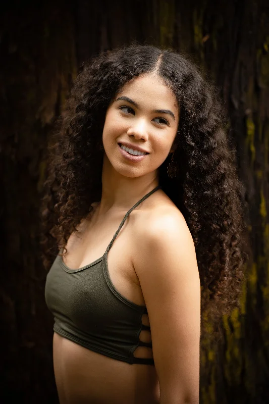 From Warm-Ups To Cooldowns, Shop And Save Samadhi Bra - Green