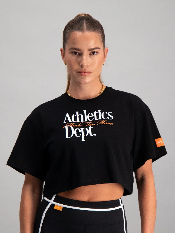 The Perfect Fit At The Perfect Price Sunday Baby Tee - Black