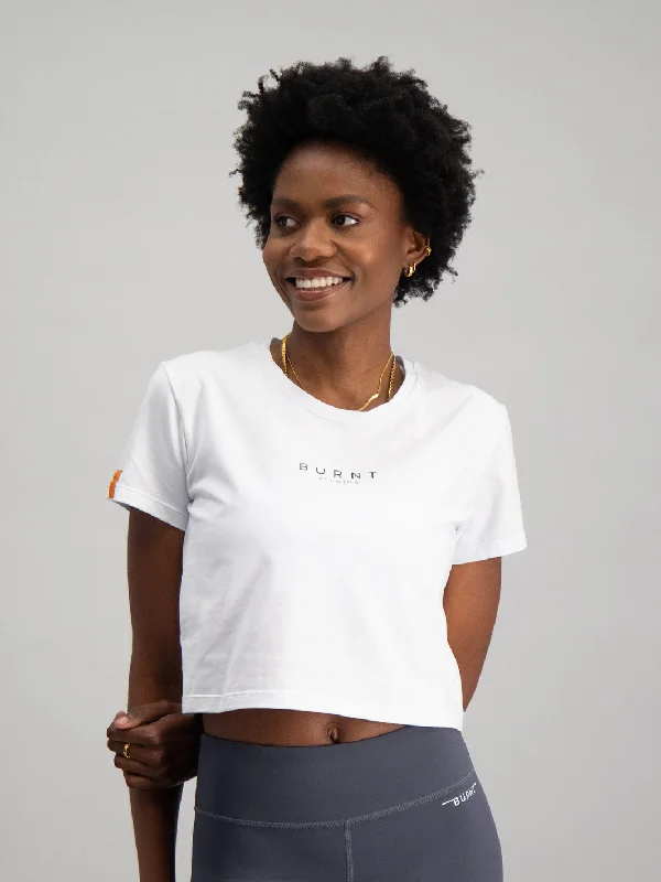 Limited-Stock Sale On Yoga Tops And Leggings The Essential Tee - White
