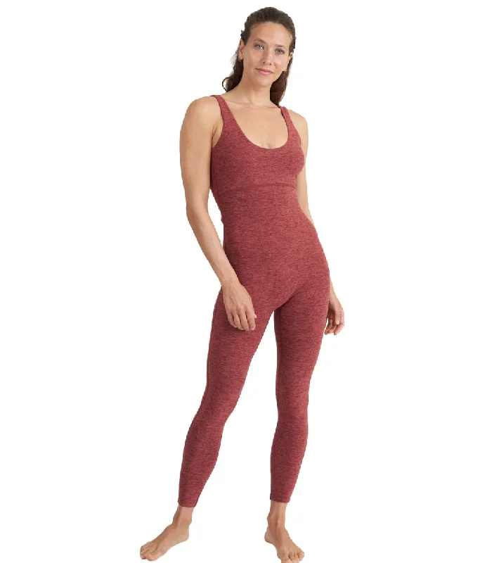 Trendy Yoga Outfits At Budget-Friendly Prices Thrive Societe Twist Back Onesie Heather Spice Trendy Yoga Outfits At Budget-Friendly Prices Thrive Societe Twist Back Onesie Heather Spice