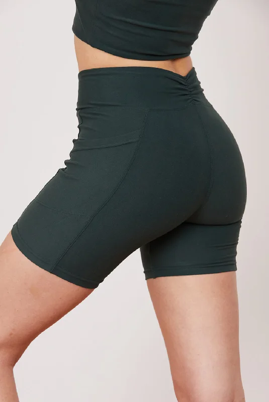 Stretch In Style With Budget-Friendly Yoga Wear Thyme Midi Bike Short
