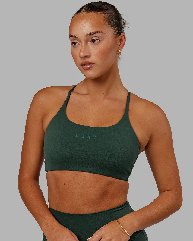 Unmissable Deals On Flexible Yoga Apparel Twist Sports Bra - Vital Green