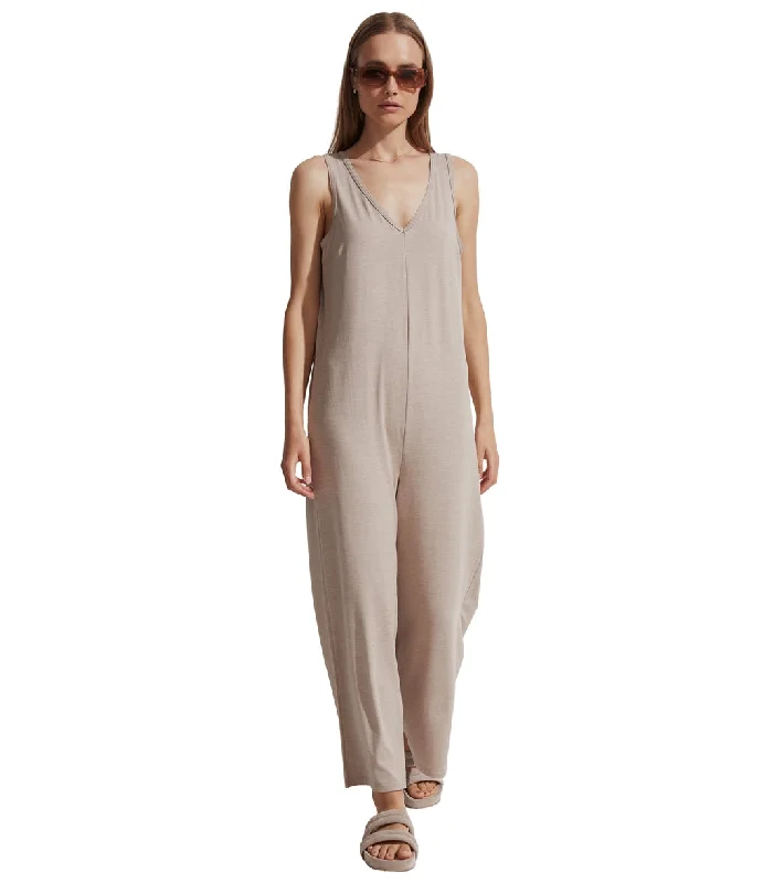 Varley Pelion Jumpsuit Taupe Marl