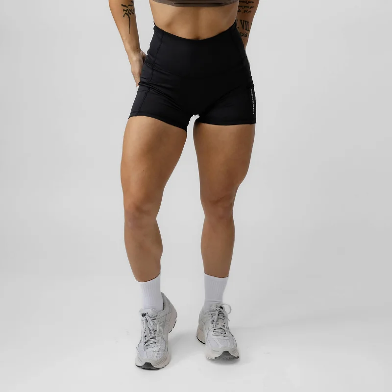 Unbeatable Deals On Breathable Yoga Apparel Victory Shorts - Black