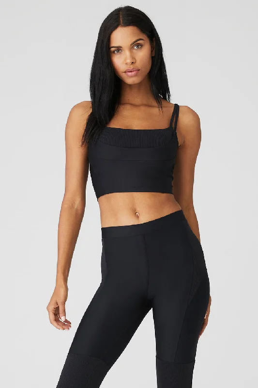 The Yoga Wear Sale You’Ve Been Waiting For Airlift Street Goddess Bra Tank - Black