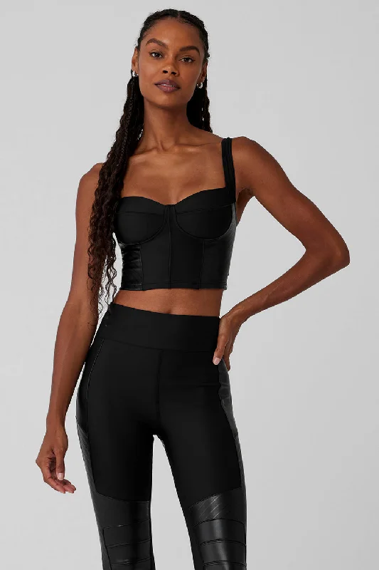 Look Good, Feel Good, And Save Big Airlift Winter Warm Cropped Supermoto Tank - Black Look Good, Feel Good, And Save Big Airlift Winter Warm Cropped Supermoto Tank - Black