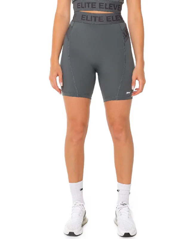 Elevate Your Style And Practice For Less Wrap Shorts - Cloud Grey