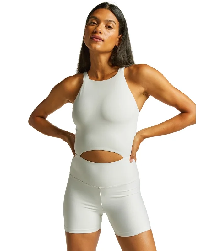 Your Yoga Wardrobe, Upgraded For Less Year of Ours Zuma Short Onesie Bone
