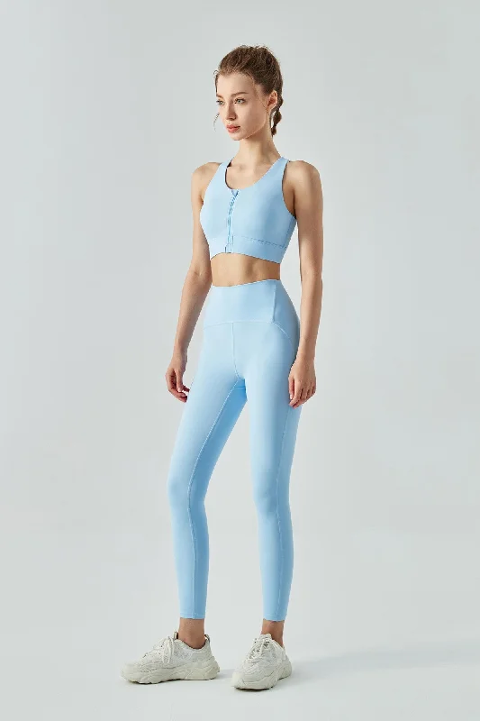 Lightweight, Breathable Yoga Wear At Special Prices Front Closure Sports Bra & Leggings Activewear Set Lightweight, Breathable Yoga Wear At Special Prices Front Closure Sports Bra & Leggings Activewear Set