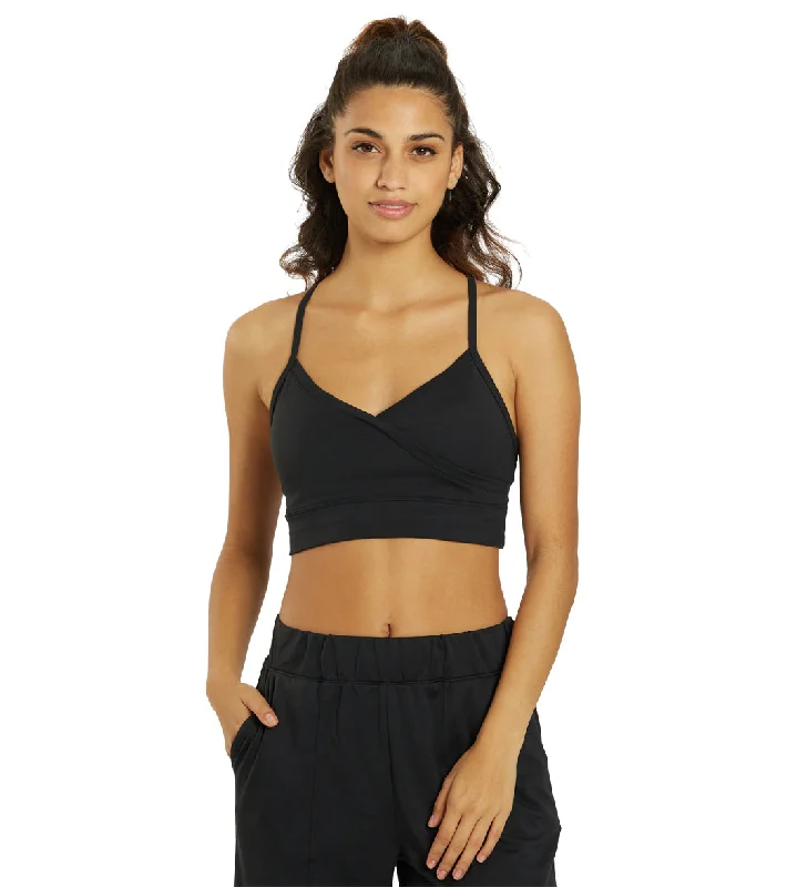 Soft, Supportive Yoga Wear At Unbeatable Savings Marika Jada Sport Bra Black