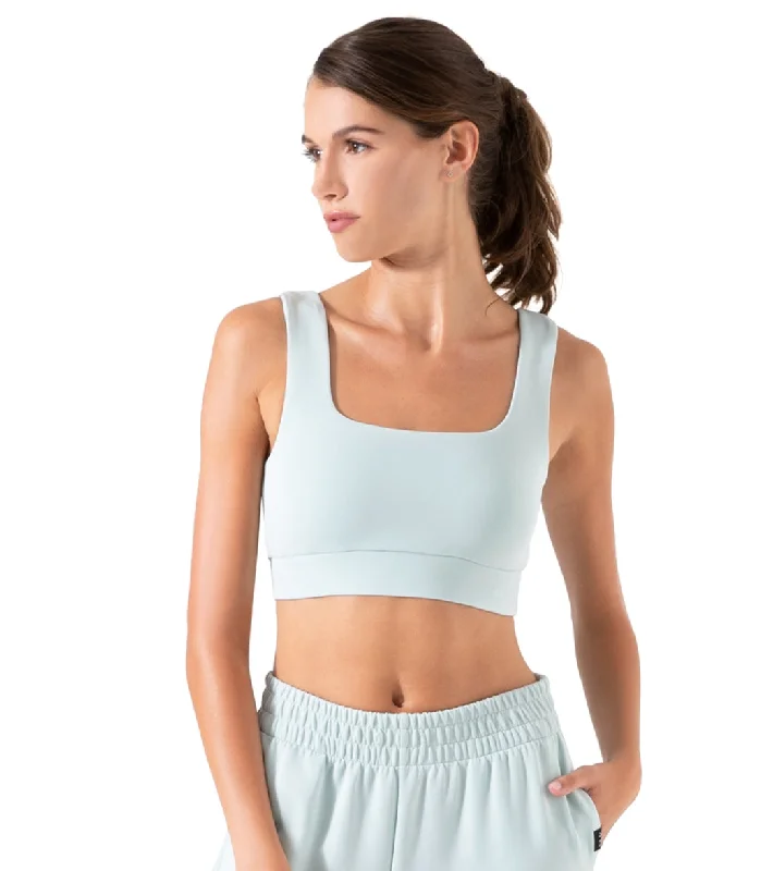 Comfortable, Stylish, And Now More Affordable NUX Sleek Square Sports Bra In the Clouds Comfortable, Stylish, And Now More Affordable NUX Sleek Square Sports Bra In the Clouds