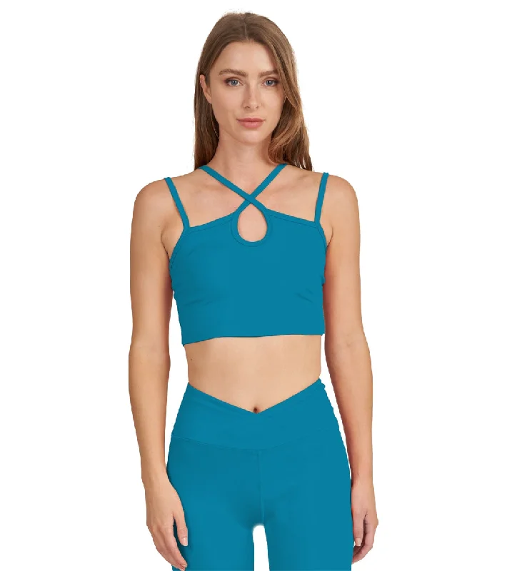 The Yoga Wear Sale You’Ve Been Waiting For Thrive Societe T-Strappy Keyhole Bra