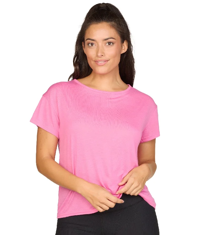 Namaste And Save On Yoga Apparel Brooke Dolman Short Sleeve Tee