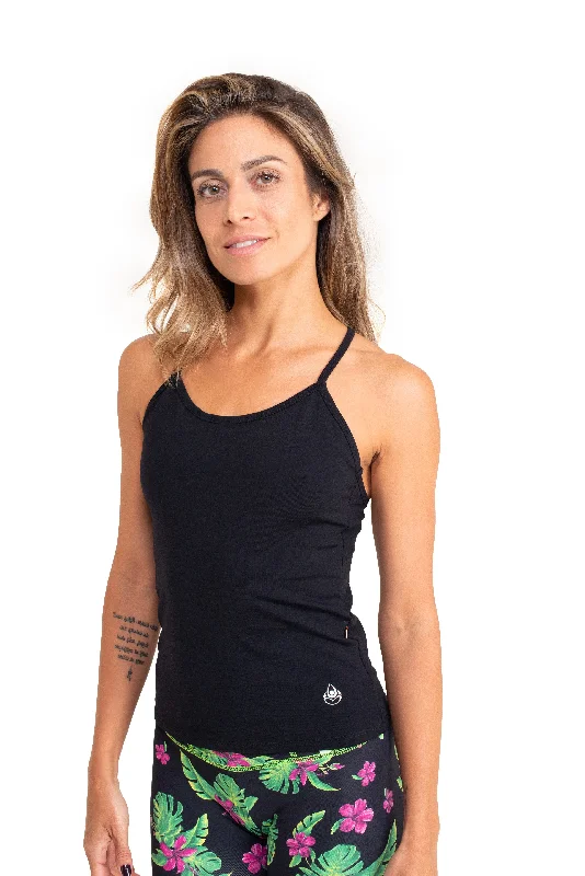 Breathe, Stretch, And Save On Yoga Apparel Classic Tank Top, Black, Supplex