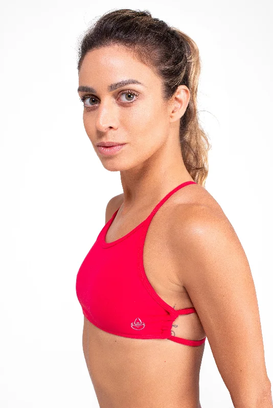 The Yoga Wear Sale You’Ve Been Waiting For Cross Back Top, Just Red, Supplex