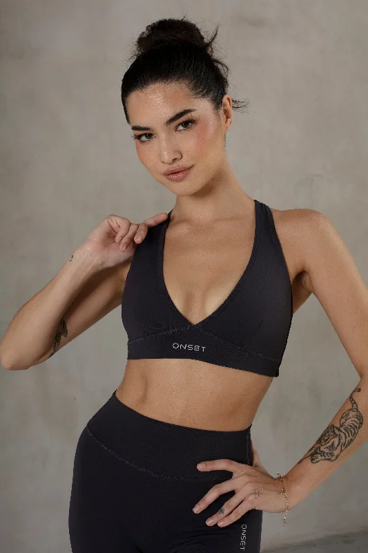 Jet Setter V-Neck Sports Bra