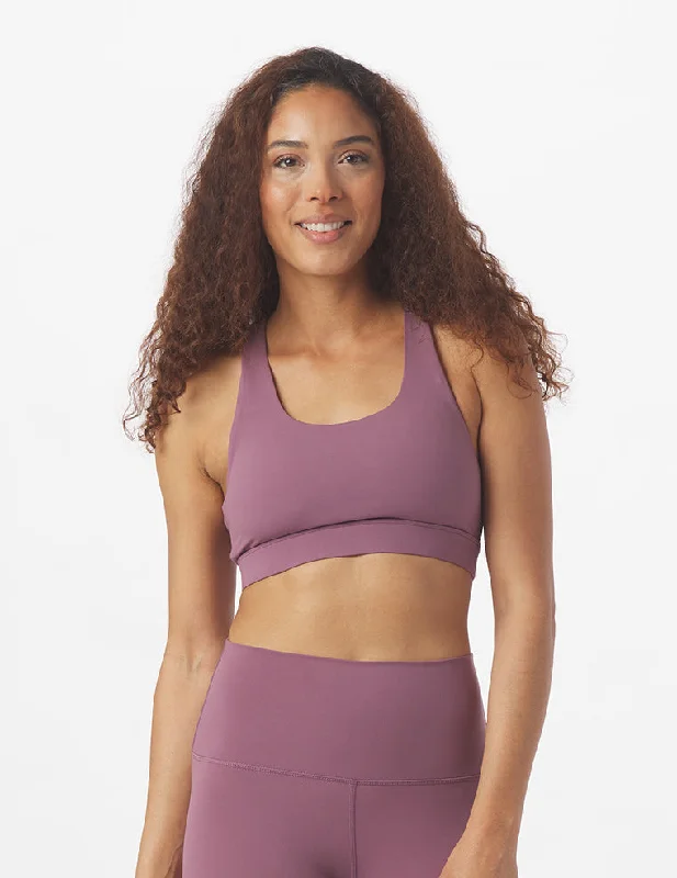 Premium Yoga Wear At Special Discounts Divine Bra: Mauve