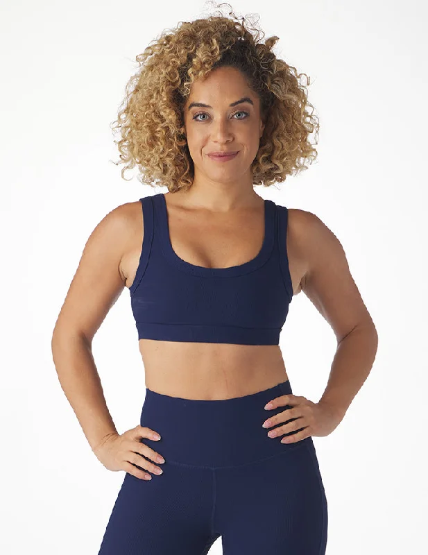 Ease Bra: Indigo