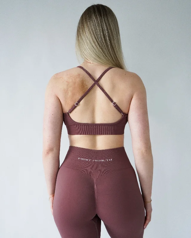 Find Balance In Stylish And Affordable Yoga Wear Enhance Adjustable Sports Bra - Dusty Rose Find Balance In Stylish And Affordable Yoga Wear Enhance Adjustable Sports Bra - Dusty Rose