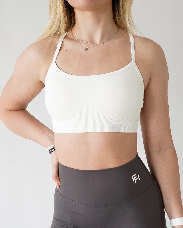 Enhance Vital Sports Bra - White