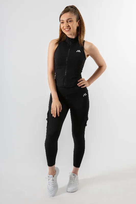 Find Balance In Stylish And Affordable Yoga Wear KIMBERLEY FULL-ZIP TANK TOP